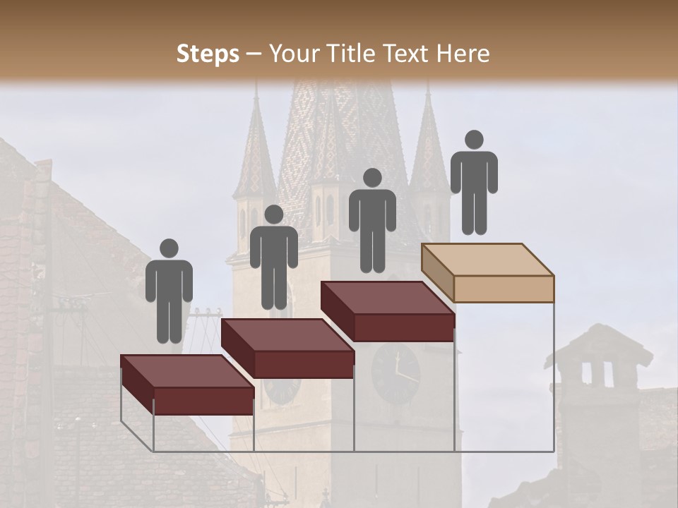 Urban Lantern Town PowerPoint Template