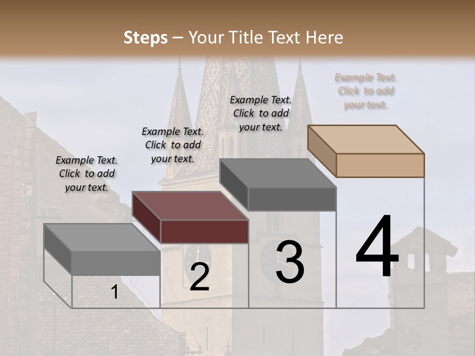 Urban Lantern Town PowerPoint Template
