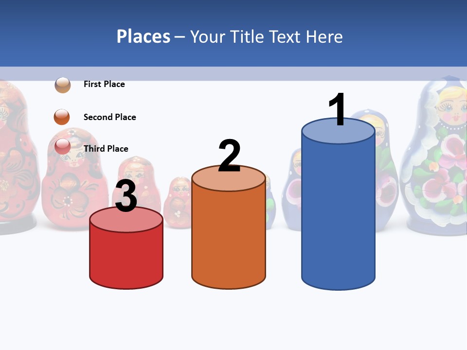 Matreshka Ussr Wooden PowerPoint Template