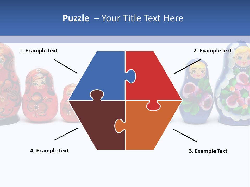 Matreshka Ussr Wooden PowerPoint Template