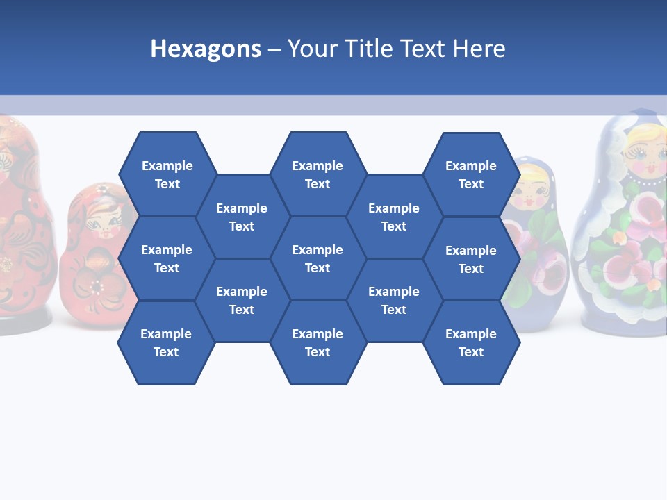 Matreshka Ussr Wooden PowerPoint Template