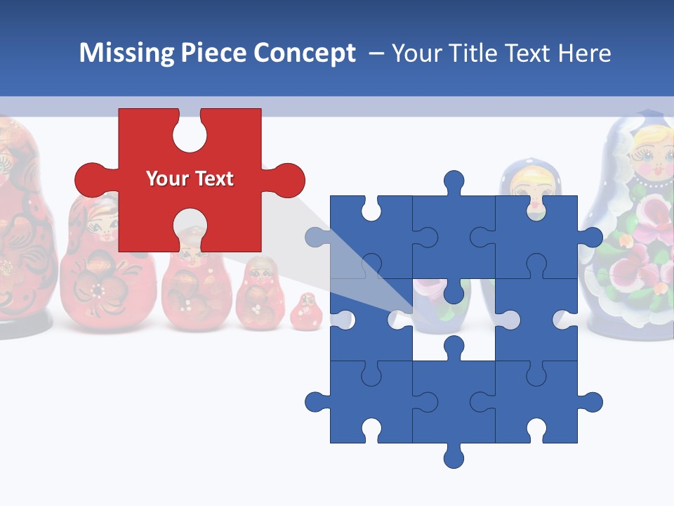 Matreshka Ussr Wooden PowerPoint Template