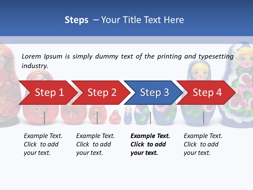 Matreshka Ussr Wooden PowerPoint Template