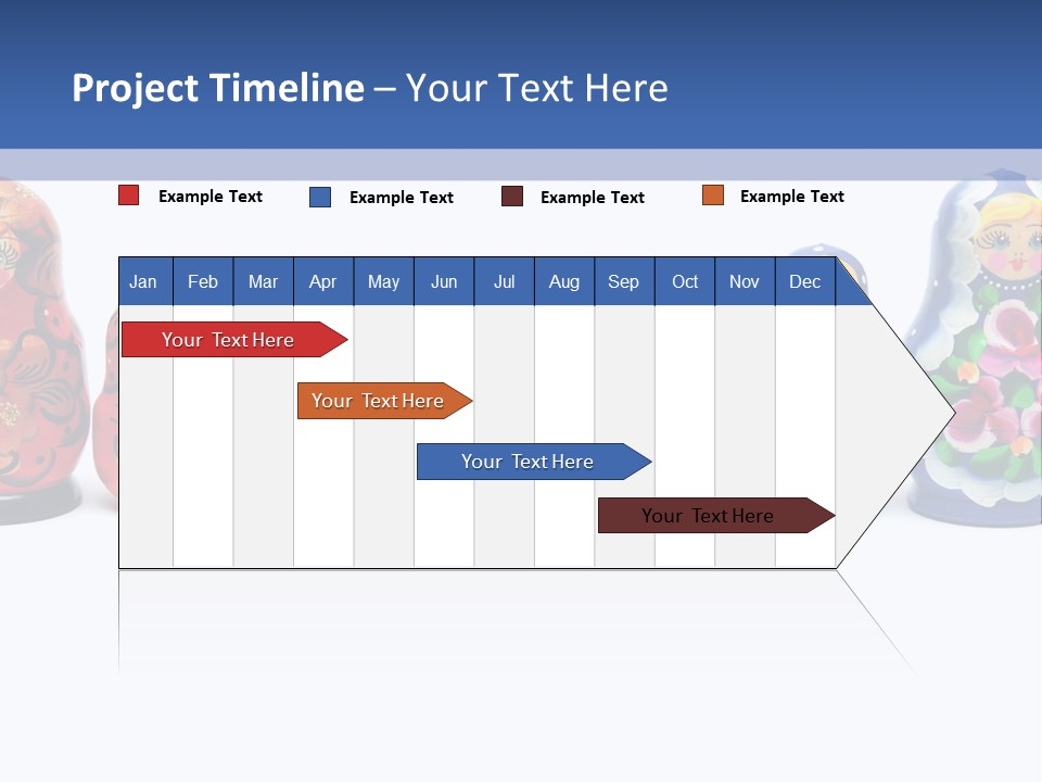Matreshka Ussr Wooden PowerPoint Template