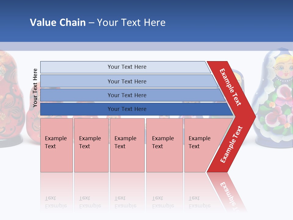 Matreshka Ussr Wooden PowerPoint Template