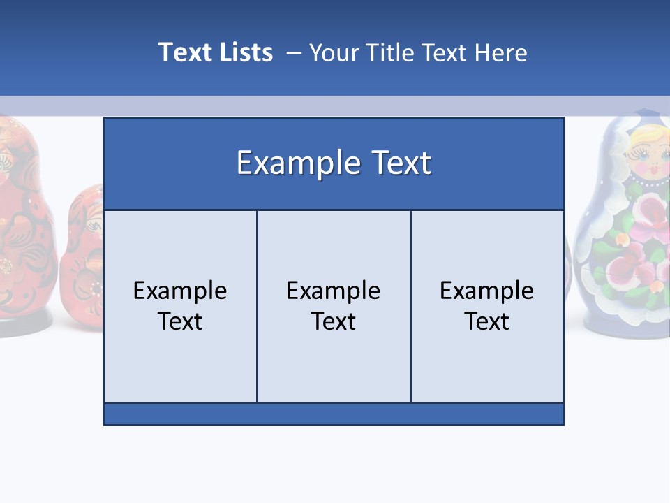 Matreshka Ussr Wooden PowerPoint Template