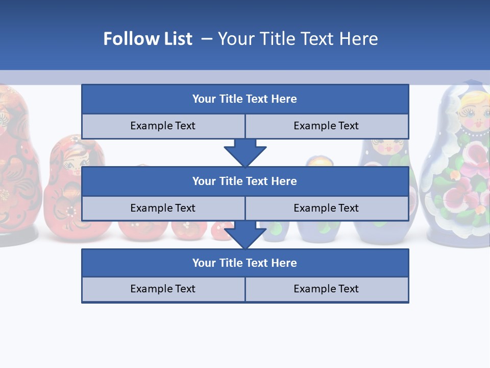 Matreshka Ussr Wooden PowerPoint Template