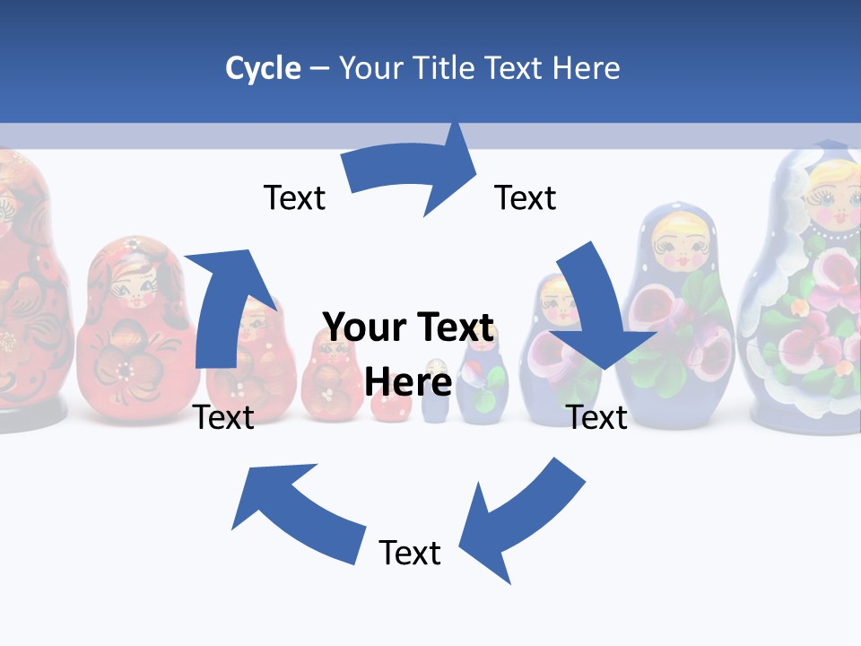 Matreshka Ussr Wooden PowerPoint Template