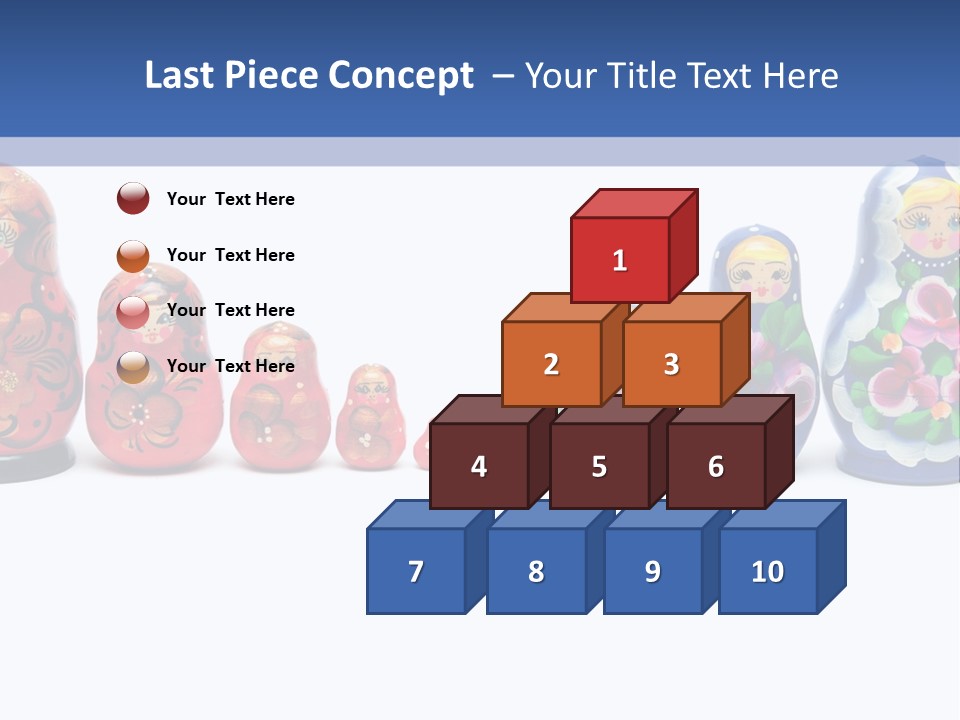 Matreshka Ussr Wooden PowerPoint Template