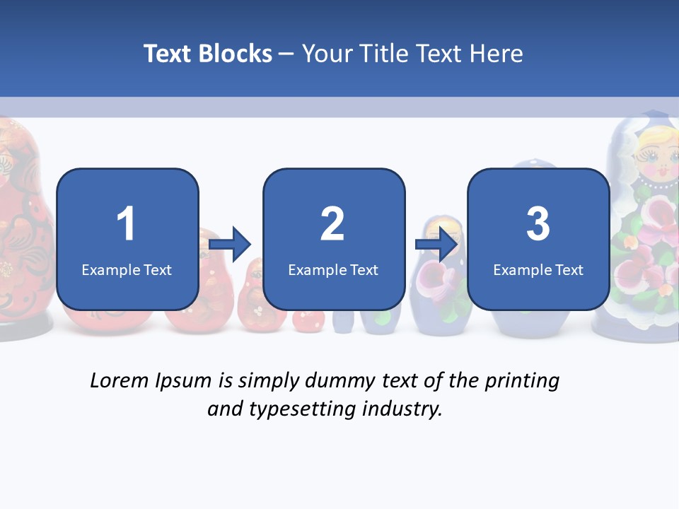Matreshka Ussr Wooden PowerPoint Template