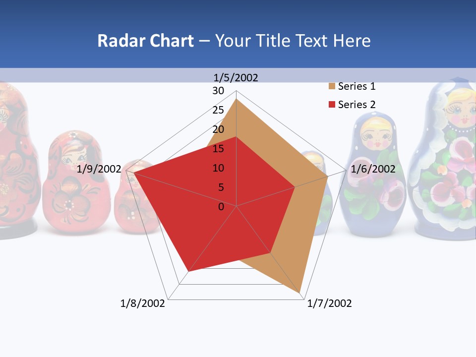 Matreshka Ussr Wooden PowerPoint Template