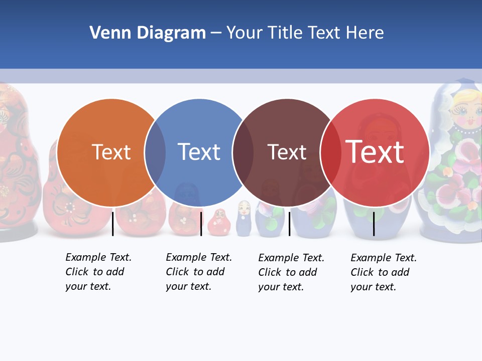 Matreshka Ussr Wooden PowerPoint Template