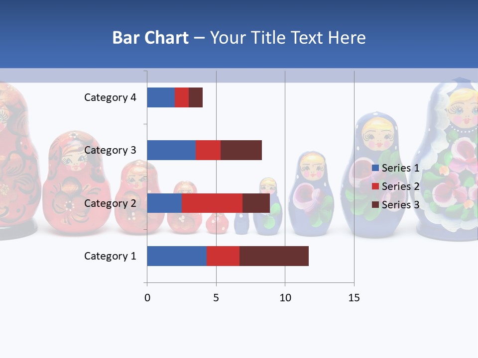 Matreshka Ussr Wooden PowerPoint Template