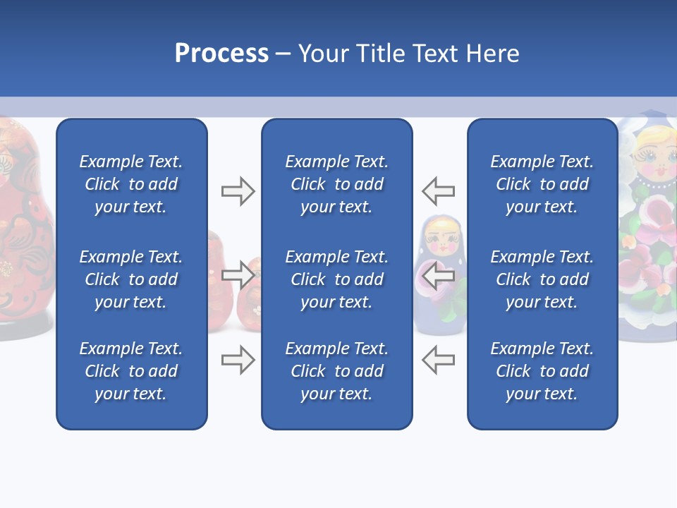 Matreshka Ussr Wooden PowerPoint Template