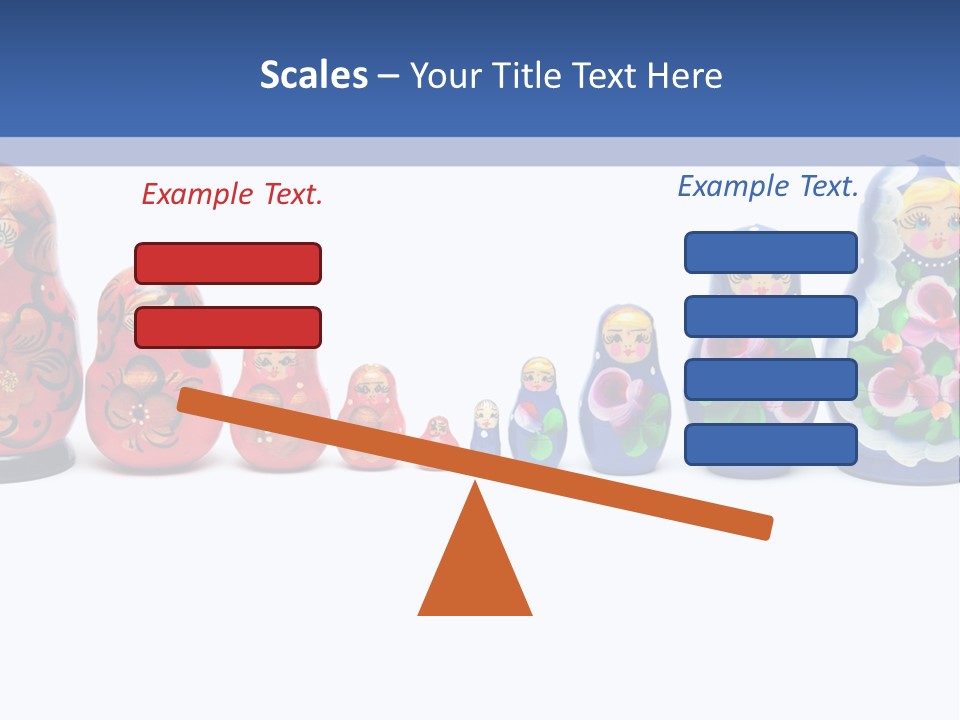 Matreshka Ussr Wooden PowerPoint Template