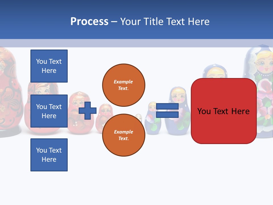 Matreshka Ussr Wooden PowerPoint Template