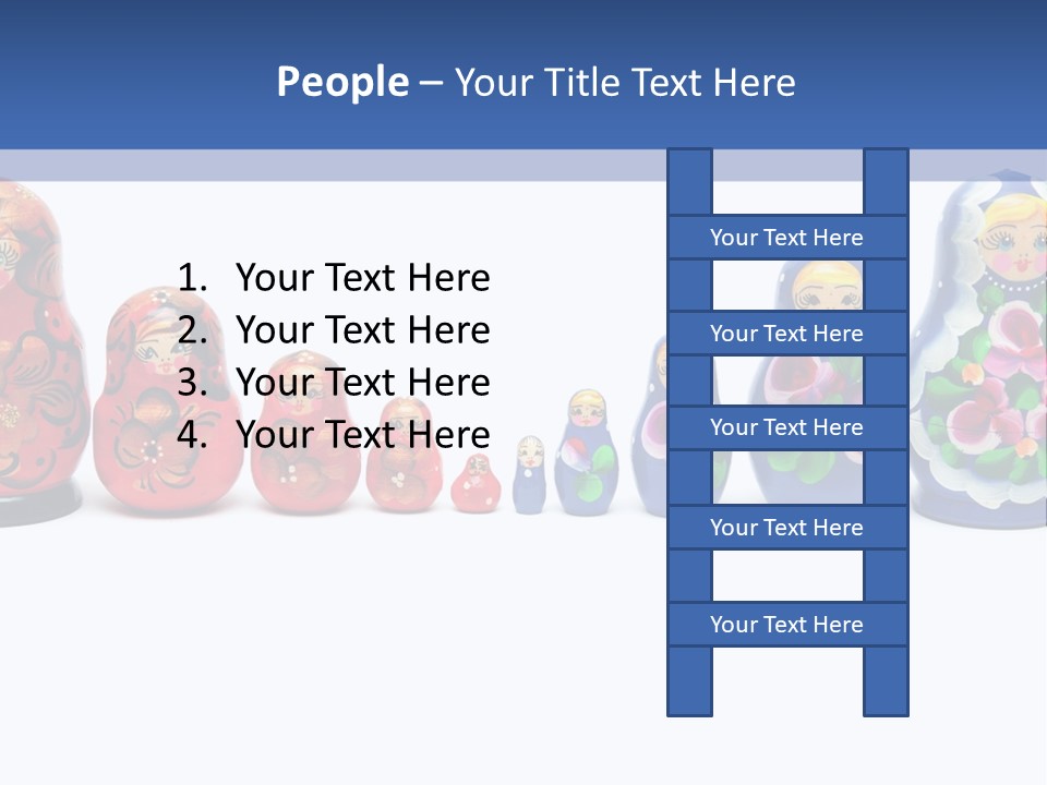 Matreshka Ussr Wooden PowerPoint Template