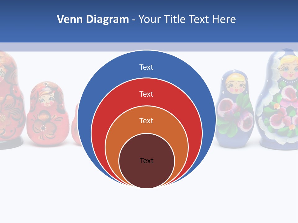 Matreshka Ussr Wooden PowerPoint Template