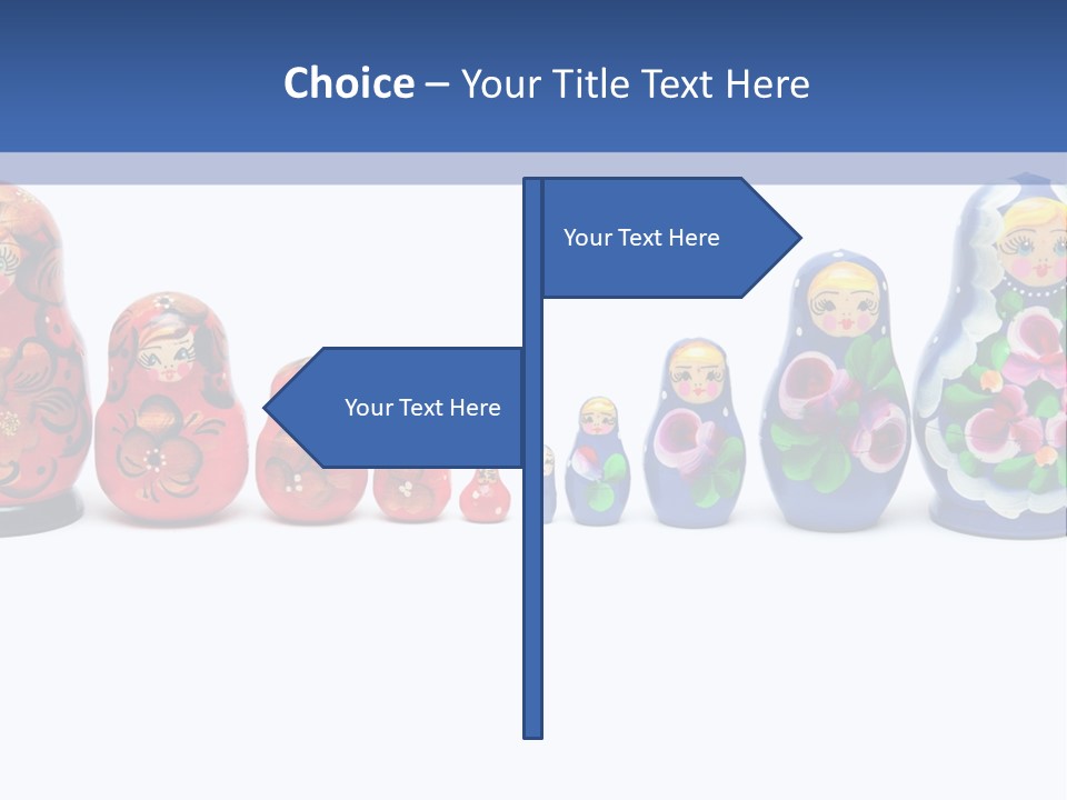 Matreshka Ussr Wooden PowerPoint Template