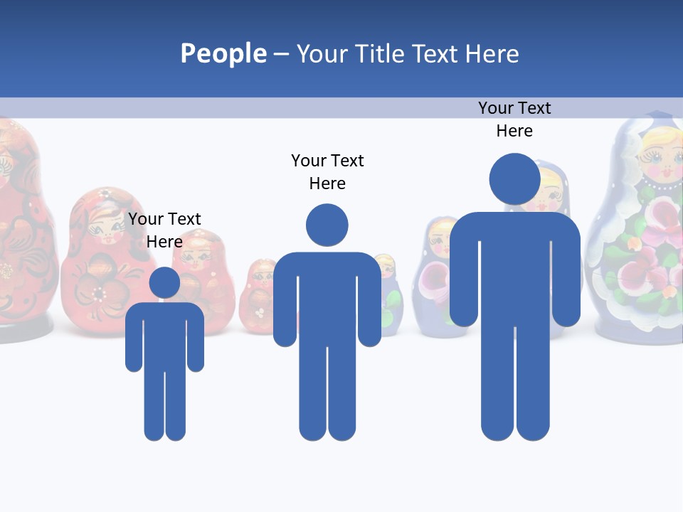 Matreshka Ussr Wooden PowerPoint Template