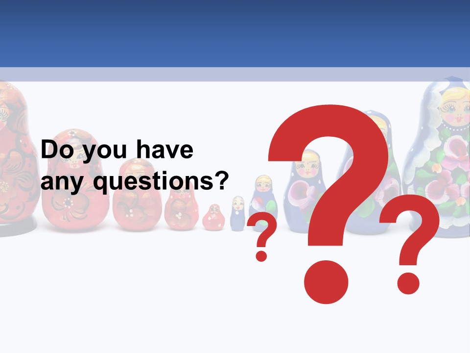 Matreshka Ussr Wooden PowerPoint Template