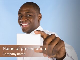 Medic Face Practitioner PowerPoint Template