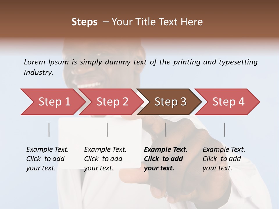 Medic Face Practitioner PowerPoint Template