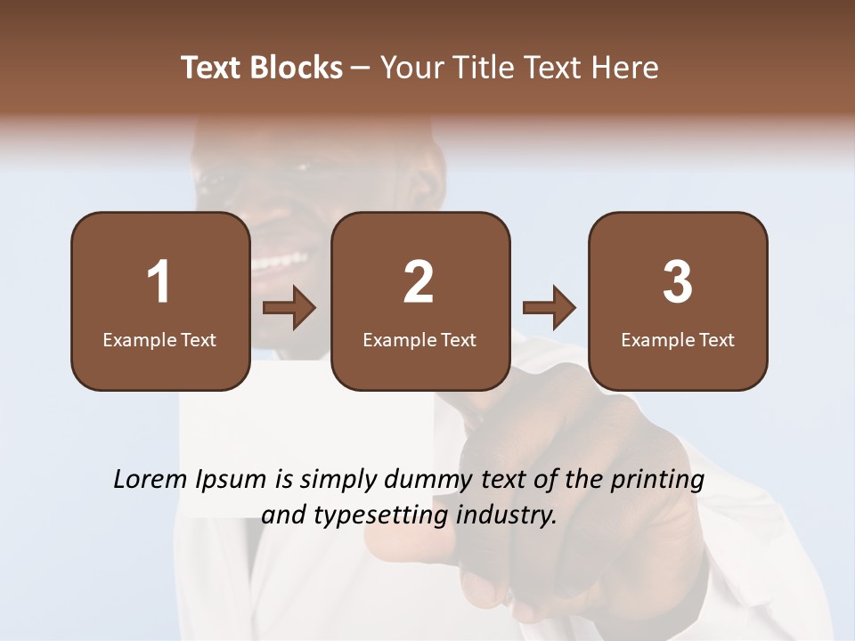Medic Face Practitioner PowerPoint Template