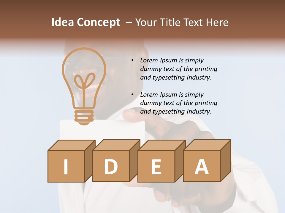 Medic Face Practitioner PowerPoint Template