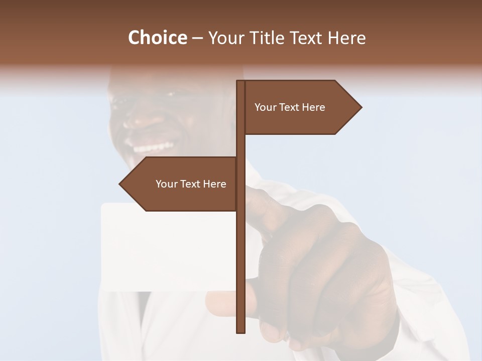 Medic Face Practitioner PowerPoint Template