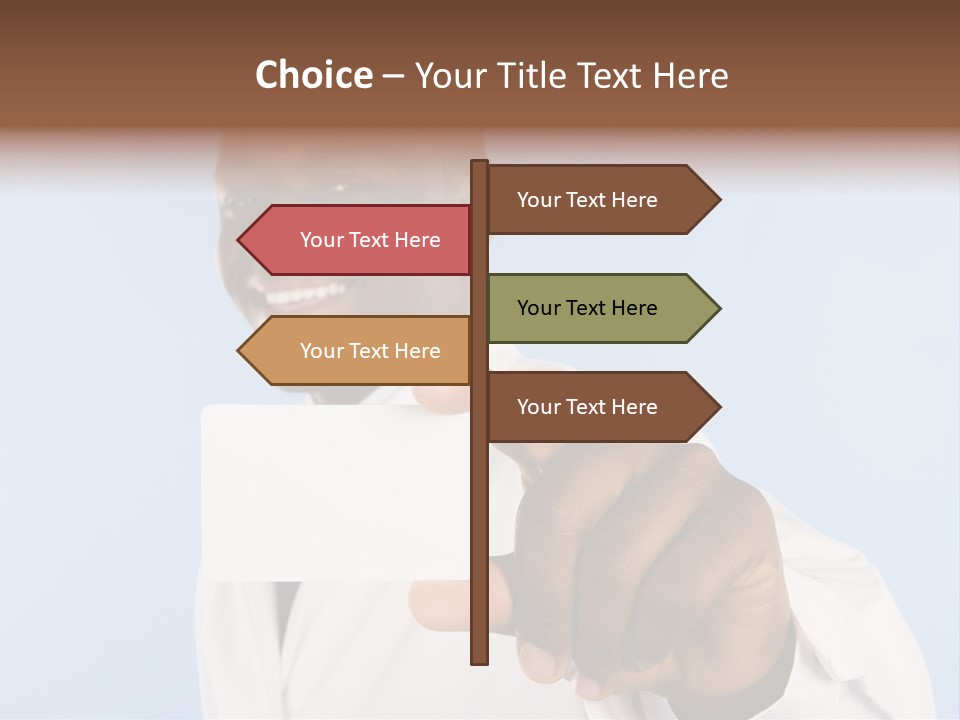 Medic Face Practitioner PowerPoint Template