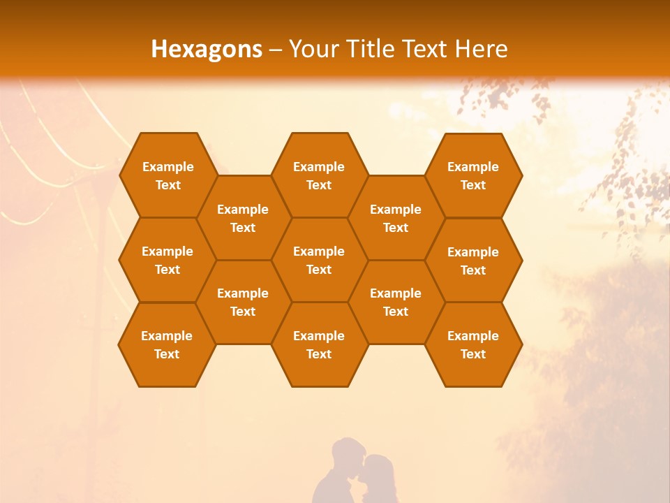 Date Tree Kiss PowerPoint Template