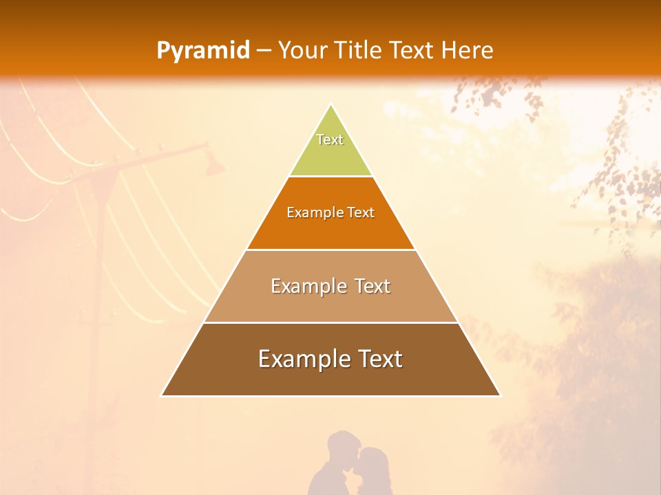 Date Tree Kiss PowerPoint Template