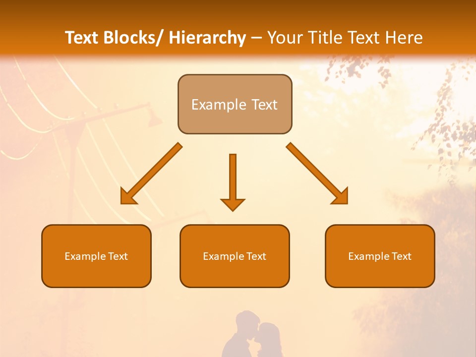 Date Tree Kiss PowerPoint Template