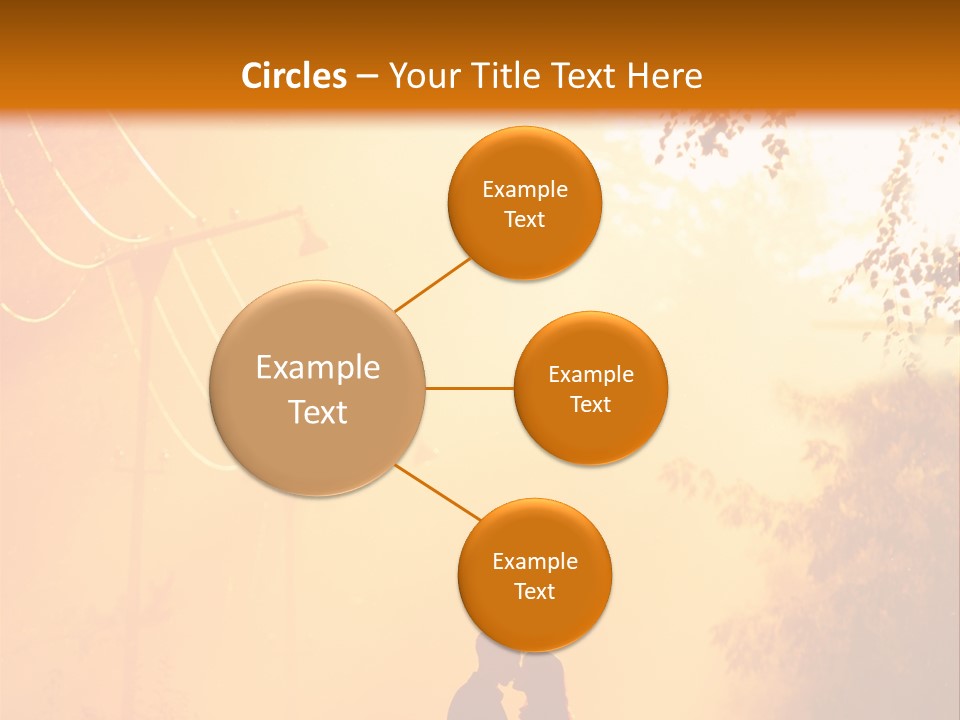 Date Tree Kiss PowerPoint Template