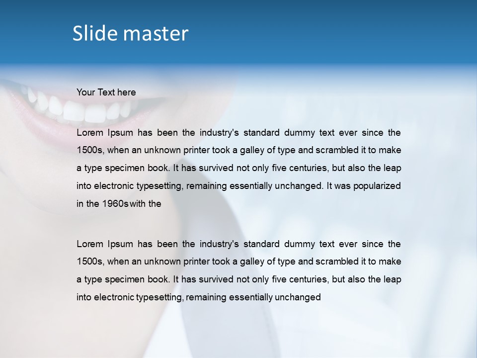 Beautiful Young Happiness PowerPoint Template