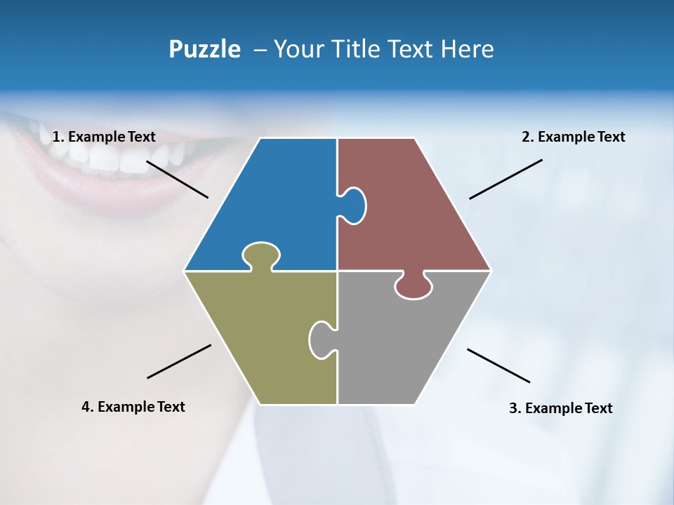 Beautiful Young Happiness PowerPoint Template