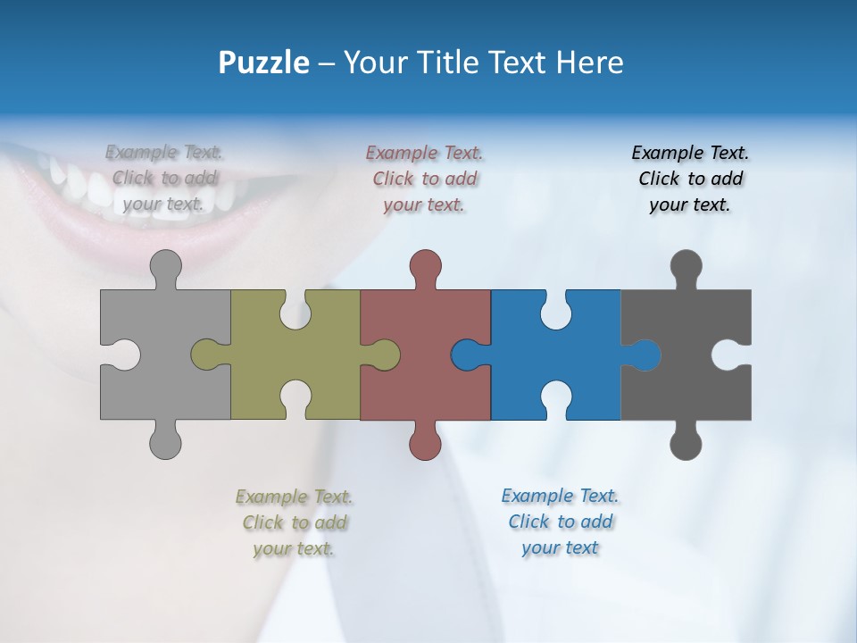 Beautiful Young Happiness PowerPoint Template