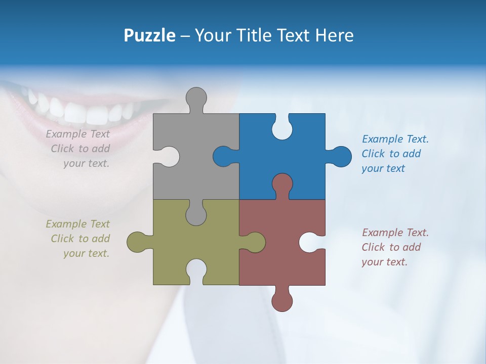 Beautiful Young Happiness PowerPoint Template