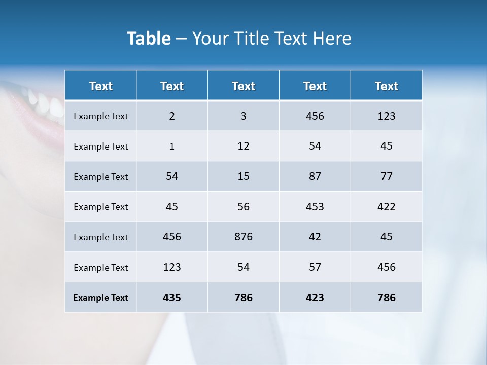 Beautiful Young Happiness PowerPoint Template
