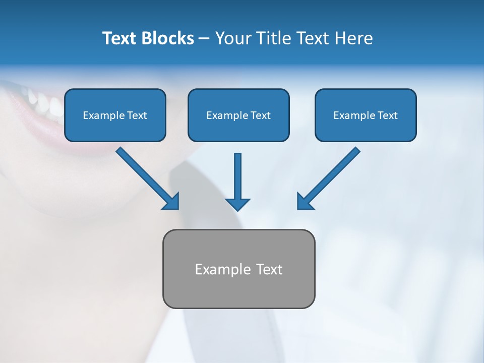 Beautiful Young Happiness PowerPoint Template