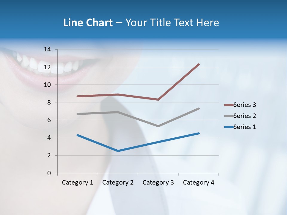Beautiful Young Happiness PowerPoint Template