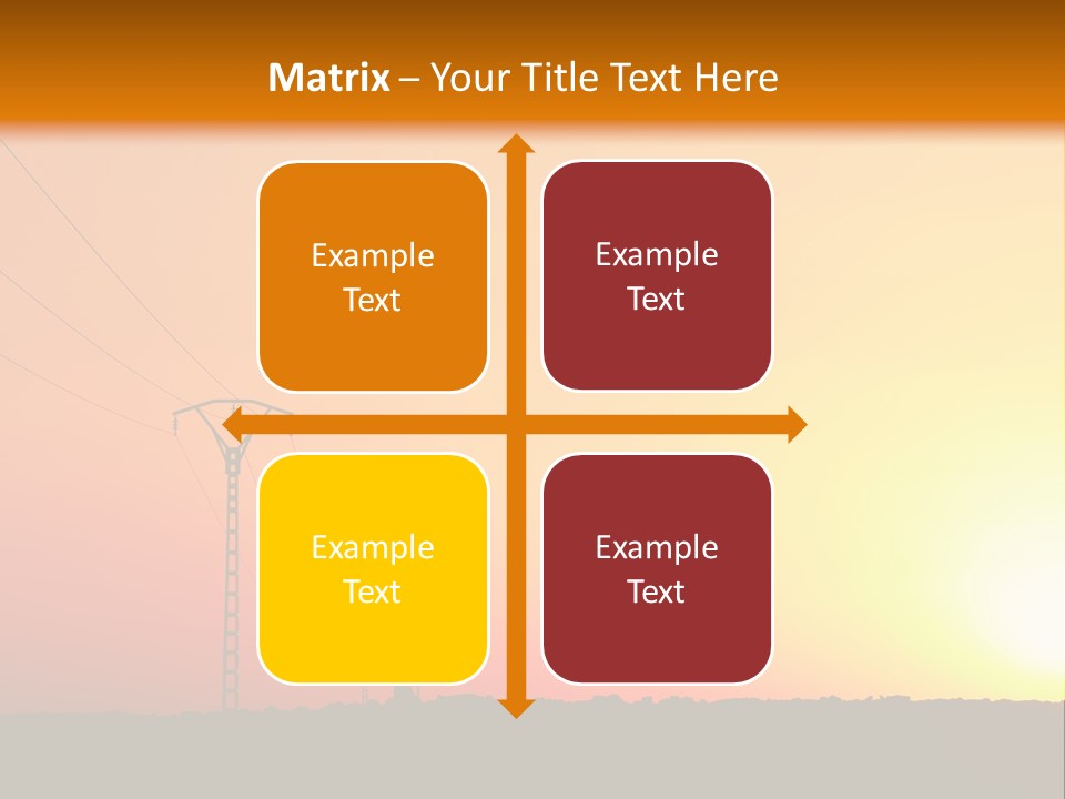 Nobody Modern Mosaic PowerPoint Template