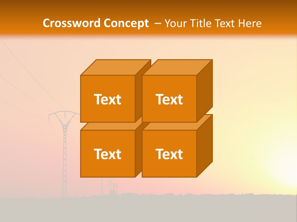 Nobody Modern Mosaic PowerPoint Template