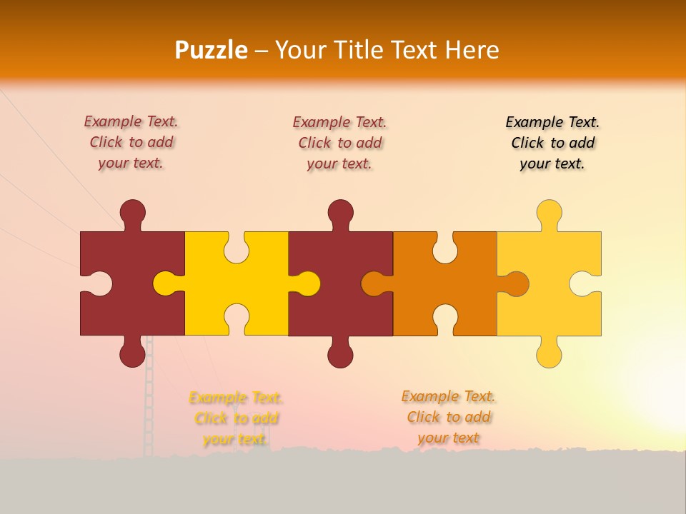Nobody Modern Mosaic PowerPoint Template