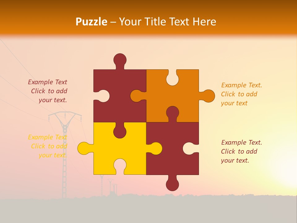 Nobody Modern Mosaic PowerPoint Template