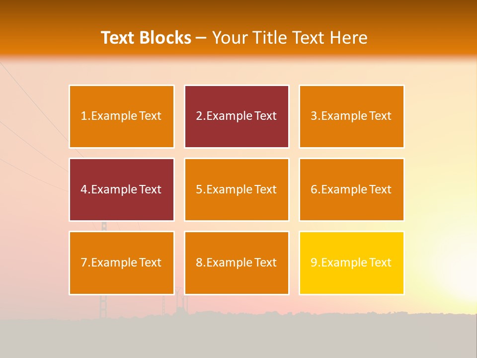 Nobody Modern Mosaic PowerPoint Template