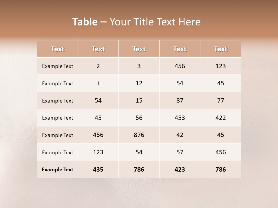 Trauma Violent Shot PowerPoint Template