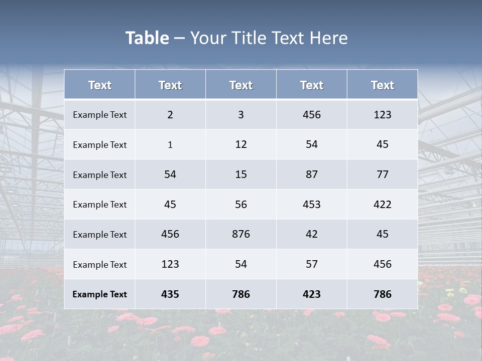 Modern Farm Growing PowerPoint Template