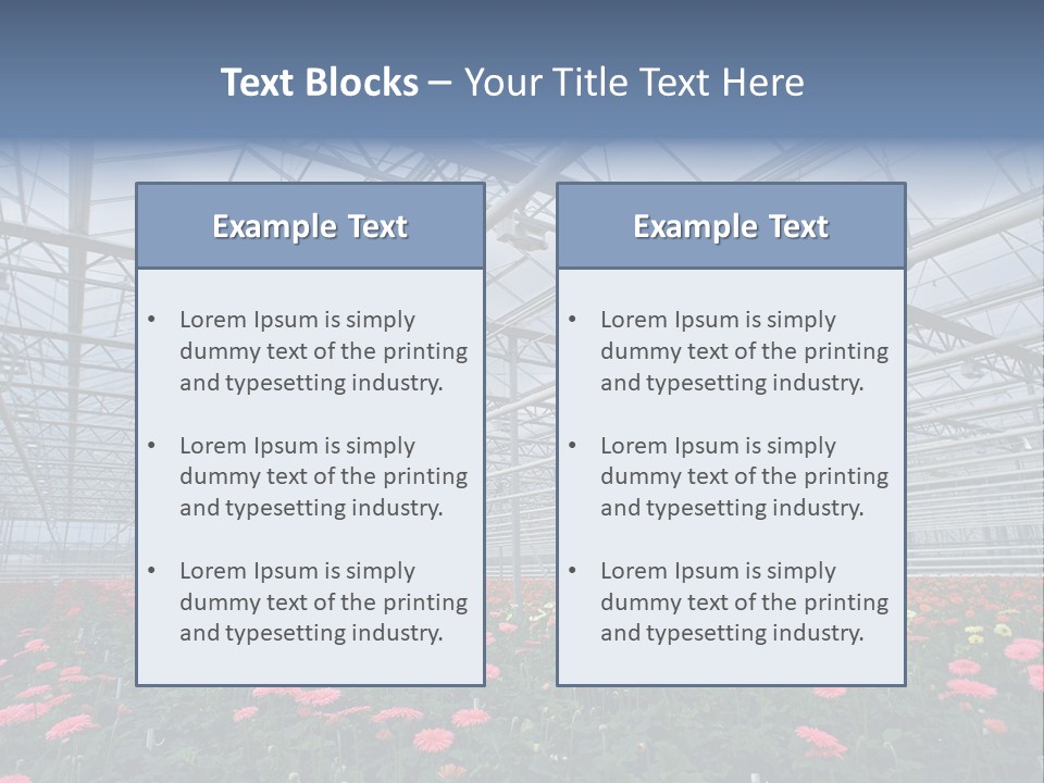 Modern Farm Growing PowerPoint Template
